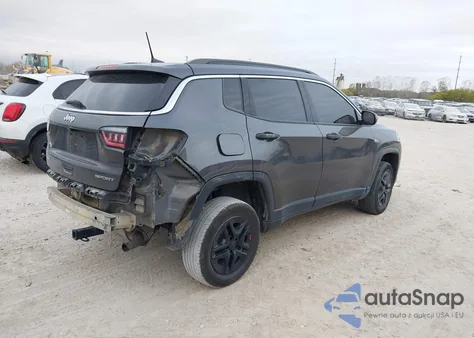 2020 Jeep Compass Sport 4X4 из США, поврежденный, VIN 3C4NJDAB8LT151749